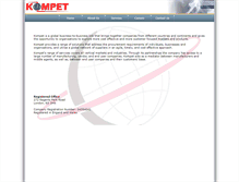 Tablet Screenshot of kompet.com